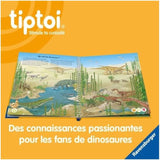 Ravensburger - tiptoi® - Starter Set - Lezer + boek 'Ik ontdek de dinosaurussen' - Elektronisch educatief spel zonder scherm - Vanaf 4 jaar - Franse versie - 00175