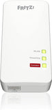 AVM FRITZ! Powerline 1260E/1220E WLAN Set (WLAN-Access Point, ideaal voor media-streaming of NAS-verbindingen, 1200 MBit/s, Duitstalige versie) wit