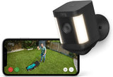 Ring Spotlight Camera Plus op batterij | 1080p HD-video, tweerichtingsspraak, nachtzicht in kleur, LED-schijnwerpers, doe-het-zelf-installatie | Ring Protect-proefperiode (30 dagen gratis)