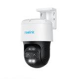 Reolink 4K Dual-Lens PTZ PoE camera 6X hybride zoom, 355° pan 90° tilt, nachtzicht in kleur, detectie van personen/voertuigen/huisdieren, automatische tracering, twee-wegs audio, Reolink TrackMix PoE