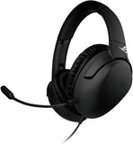 ROG Strix Go Wired Gaming Headset (AI Noise-Canceling Mic, Discord Certified Mic, 40mm Drivers, Hi-Res Audio, USB-C, Lightweight, For PC, Mac, Switch, PS4, PS5 and Mobile Devices)- Black