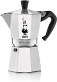 Bialetti Moka Express Espressomachine, Aluminium, Grijs, 6 Kopjes