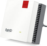 AVM FRITZ!Repeater 1200 AX International - Multiroom MESH Wi-Fi 6 (WLAN AX) unit met twee radio-eenheden: 1 x tot 2.400 Mbit/s (5 GHz) en 1x tot 600 Mbit/s (2,4 GHz) + Gigabit-LAN