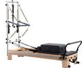 Wunder Pilates C1 Reformer met toren in Esdoornhout, Zwart