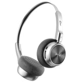 iKF R1 Draadloze retro hoofdtelefoon op het oor, vintage design headset met meerdere modi Bluetooth-hoofdtelefoon, hifi-stereo, 60H speeltijd, ingebouwde microfoon, zacht en lichtgewicht voor