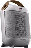 De'Longhi HFX30C18.IW keramisch verwarmingsapparaat, mobiele verwarming voor snelle en gerichte warmte, 2 standen, anti-vorstfunctie, 1800 W vermogen, wit