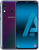 SAMSUNG Galaxy A40 - 64 GB - Zwart - Dual SIM - Unlocked (gereviseerd)