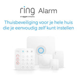 Bundel met Ring Alarm - S van Amazon | Slim beveiligingssysteem voor thuis met optioneel geassisteerde bewaking - geen langetermijnverplichtingen | Werkt met Alexa