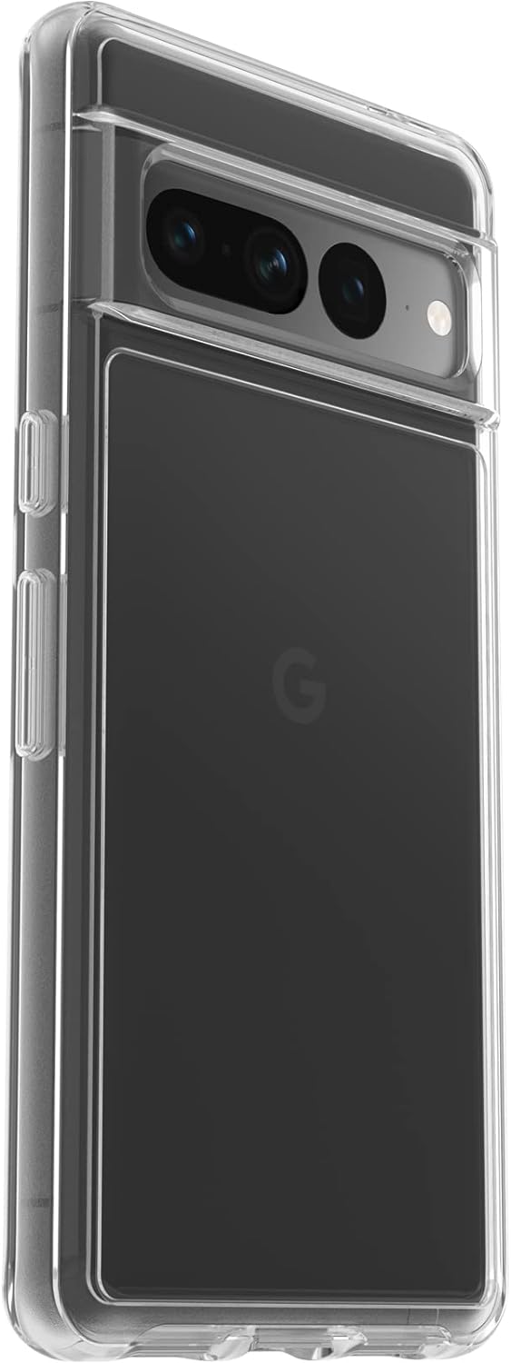 OtterBox Symmetry-hoesje voor Google Pixel 8, schokbestendig, valbestendig, dunne beschermende hoes, 3x getest volgens militaire standaard, Zwart