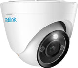 Reolink 4K PoE Beveiligingscamera voor Buiten met Schijnwerper, 3X Optische Zoom IP Camera, Detectie van Mens/Voertuig/Huisdier, Nachtzicht in Kleur, Bewegigingsmeldingen, Twee-weg Audio, RLC-833A