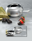 Bon Chef 5150SS RVS Inductie Bodem Fondue Pot met Tapered Handle, 6" Diameter x 4" Hoogte