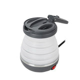 Adler AD1279 Elektrische waterkoker, opvouwbaar, 0,6 liter, 750 W, BPA-vrij, siliconen, wit en donkergrijs