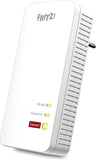 AVM Fritz!Powerline 1240 AX WLAN-set (Gigabit Powerline met Wi-Fi 6, WLAN-access point, ideaal voor media-streaming, HD-video's, internet-TV, 1.200 Mbit/s, Duitstalige versie)