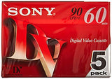 Sony DV Cassette Tape 5 pack