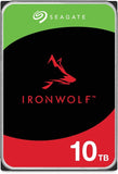 Seagate 10 TB IronWolf NAS 3.5 Inch Hard Drive ST10000VN0008 (SATA 6 Gb/s/256 MB/7200 RPM)