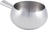 Bon Chef 5150SS RVS Inductie Bodem Fondue Pot met Tapered Handle, 6" Diameter x 4" Hoogte