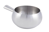 Bon Chef 5150SS RVS Inductie Bodem Fondue Pot met Tapered Handle, 6" Diameter x 4" Hoogte