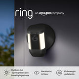 Ring Spotlight Camera Pro (bedraad) | 1080p HD-video met HDR, 3D-bewegingsdetectie, vogelperspectief, LED-schijnwerpers, bedrade installatie | Ring Protect-proefperiode (30 dagen gratis)