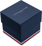 Tommy Hilfiger 1791349 kwartshorloge voor heren, met meerdere wijzerplaten, met siliconen armband, Band