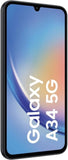 Samsung A346B Galaxy A34, All Carriers, 5G 128 GB (Awesome Graphite) ohne Simlock, ohne Branding