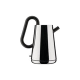 Alessi Toru NE01 B Design waterkoker van roestvrij staal 18/10 en thermoplastisch hars, Europees stopcontact, 2400 W, 170 cl, zwart