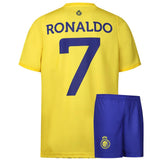 Al-Nassr Voetbaltenue Ronaldo Thuis - 2024-2025 - Kind en Volwassenen