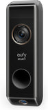 eufy Security Video Doorbell S330 Add-on Beveiliging Video Deurbel Dual Camera (met batterij), Extra camera, Batterij gevoede video deurbel, Bewegingssensor, Pakketdetectie, 2K HD, Toll-free