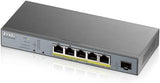 Zyxel Zyxel GS1350-6HP Gestito L2 Gigabit Ethernet [10/100/1000] Supporto Power over Ethernet [PoE ==11note156-68 02/04/20220,79