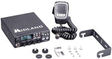 Midland Alan 48 Pro CB C422.16, Radio Zender Ontvanger Voertuig Multiband, Zender Ontvanger met Microfoon 6 Pin, LCD Display Multifunctioneel, SCAN, Dual Watch, RF Gain, Digitale Squelch en MIC Gain