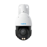 Reolink Slimme 4K/8MP UHD PTZ Dome Beveiligingscamera met Cutting-Edge 16X 3D Optische Zoom, Kleuren Nachtzicht, Persoon/Voertuig/Dier Detectie, Twee-Weg Audio, 24/7 Opname, RLC-823S2