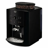 Krups Arabica EA8110 Fully Automatic Espresso Machine, Large LCD Display, User-friendly Control, Short Heat Up Time, Black