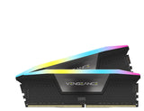 CORSAIR VENGEANCE RGB DDR5 RAM 96GB (2x48GB) 6000MHz CL30 Intel XMP iCUE Compatibel Computergeheugen - Zwart (CMH96GX5M2B6000C30)