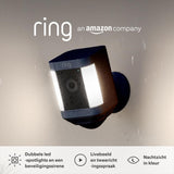 Ring Spotlight Camera Plus op batterij | 1080p HD-video, tweerichtingsspraak, nachtzicht in kleur, LED-schijnwerpers, doe-het-zelf-installatie | Ring Protect-proefperiode (30 dagen gratis)