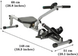 XBSLJ Home Roeimachines Roeitrainer Home Indoor Roeitrainer Opvouwbare fitnessapparatuur