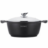 Kookpot Royalty Line Zwart Ø 30 cm 30 x 27 x 13 cm 7 L