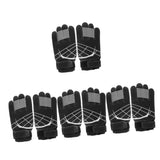 Toddmomy Voetbal Keepershandschoenen Voetbal Aanbod Keeper Handschoen Handbescherming Van De Keeper Handschoen Voor Voetballers Handbeschermer Trainen Sport Benodigdheden Black Pu