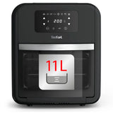 Tefal FW5018 Easy Fry Oven & Grill 9-in-1 Air Fryer, 11 Litre for 6 Servings, 7 Accessories, 8 Programs, Online Recipes, Timer, Healthy Cooking, Fast and Energy Efficient, Black