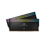 CORSAIR DOMINATOR TITANIUM RGB DDR5 RAM 96GB (2x48GB) DDR5 6600MHz CL32 Intel XMP iCUE Compatibel Computergeheugen - Zwart (CMP96GX5M2B6600C32)