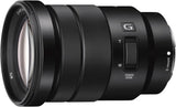 Sony SELP18105G.AE Powerzoom-Objectief (18-105 mm, F4, OSS, APS-C, Geschikt Voor A6000, A5100, A5000 En Nex Series, E-Mount), Zwart