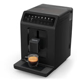 Krups Evidence Eco-Design EA897B Fully Automatic Coffee Machine, Eco-Design - Sustainably Designed, 62% Recycled Plastic, Quattro Force, Milk Drinks, 8 Coffee Recipes