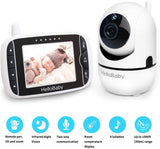 Baby Monitor with Remote Pan-Tilt-Zoom Camera and 3.2'' LCD Screen, Infrared Night Vision