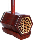 Zuzu Lobulair Rood Sandalwood Erhu Muziekinstrument Professioneel Prestatieverzoek Beginners Erhu