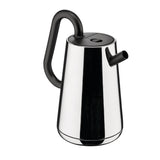 Alessi Toru NE01 B Design waterkoker van roestvrij staal 18/10 en thermoplastisch hars, Europees stopcontact, 2400 W, 170 cl, zwart