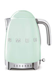 SMEG KLF04PGEU, Elektrisch waterkoker met temperatuurregeling 50’s Style, 1.7L, Kleur : pastel groen