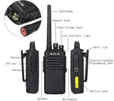 Retevis RT81 DMR Digitale Walkie Talkie, IP67 Waterdicht, Draagbare Lange Afstand Digitale/Analoge Bidirectionele Radio, 2200mAh Portofoon Walky Talky voor Skiën, Skaten(Zwart, 1 Stuks)