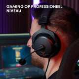 beyerdynamic MMX 300 PRO gaming-headset met STELLAR.45-driver en condensatormicrofoon, kabelgebonden gaming-headset geschikt voor pc, Xbox, Playstation en Nintendo Switch. Handgemaakt in Duitsland.