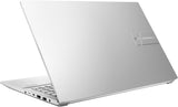 ASUS VivoBook Pro 15 OLED K6500ZC-L1224 Laptop, 39,6 cm (15,6 inch), Full HD, Intel Core i5-12500H, 16 GB RAM, 512 GB SSD, NVIDIA RTX 3050 4 GB, zonder besturingssysteem, koel zilver