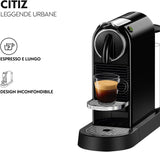 De'Longh Nespresso EN167.B Citiz Capsulemachine, Hogedrukpomp En Perfecte Warmteregeling, Energiebesparende Functie, Zwart