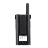 Retevis RB628B Walkie Talkie Oplaadbaar 1500mAh, PMR446, VOX, Lange Stand-by Walkie Talkie Mini met Oortje, Draagbare 2-Weg Radio Lange Afstand voor Restaurant, School (6 Stuks, Zwart)