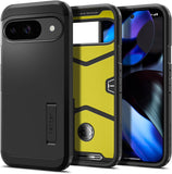 Spigen Tough Armor Case voor Google Pixel 9 en Pixel 9 Pro [Made for Google] hoesje -Zwart